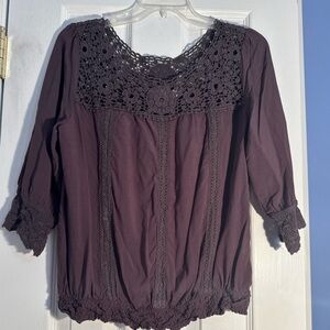 Large Eggplant Solitaire top